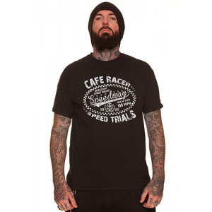 Dragstrip Clothing Cafe Racer Speed Trials T`shirt